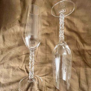 Carat Champagne 2-Pack Glasses